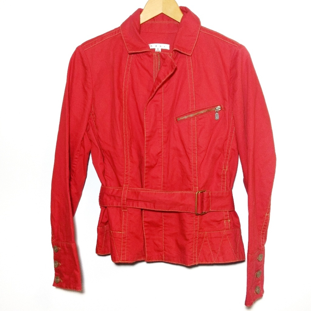 2/$10 SALE! CAbi 401 Red Jacket